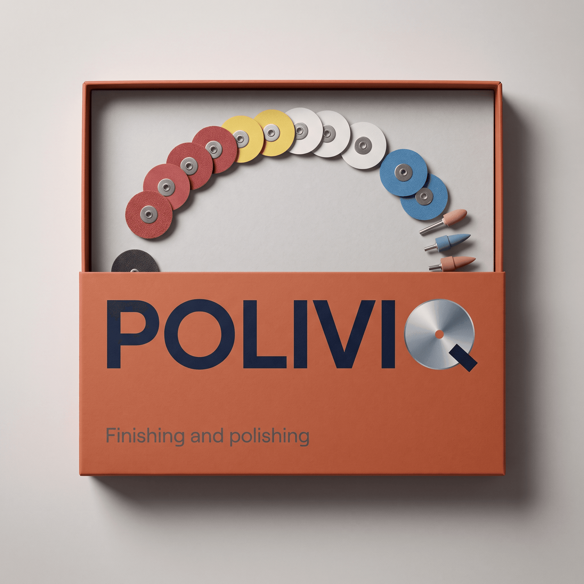POLIVIQ proposed finishing and polishing packaging