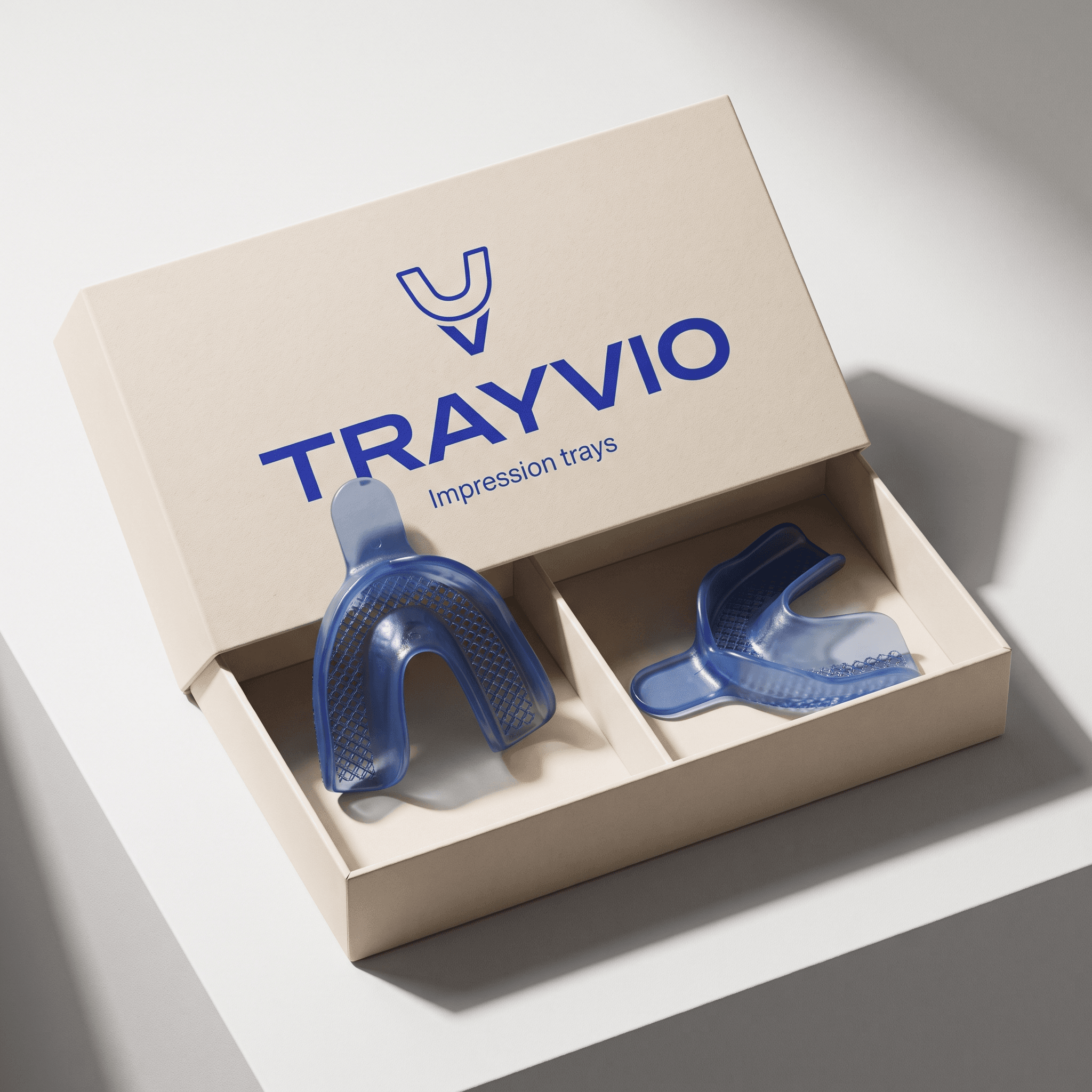 TRAYVIO proposed impression trays packaging